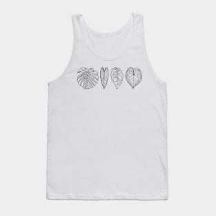 A leaf line up Tank Top